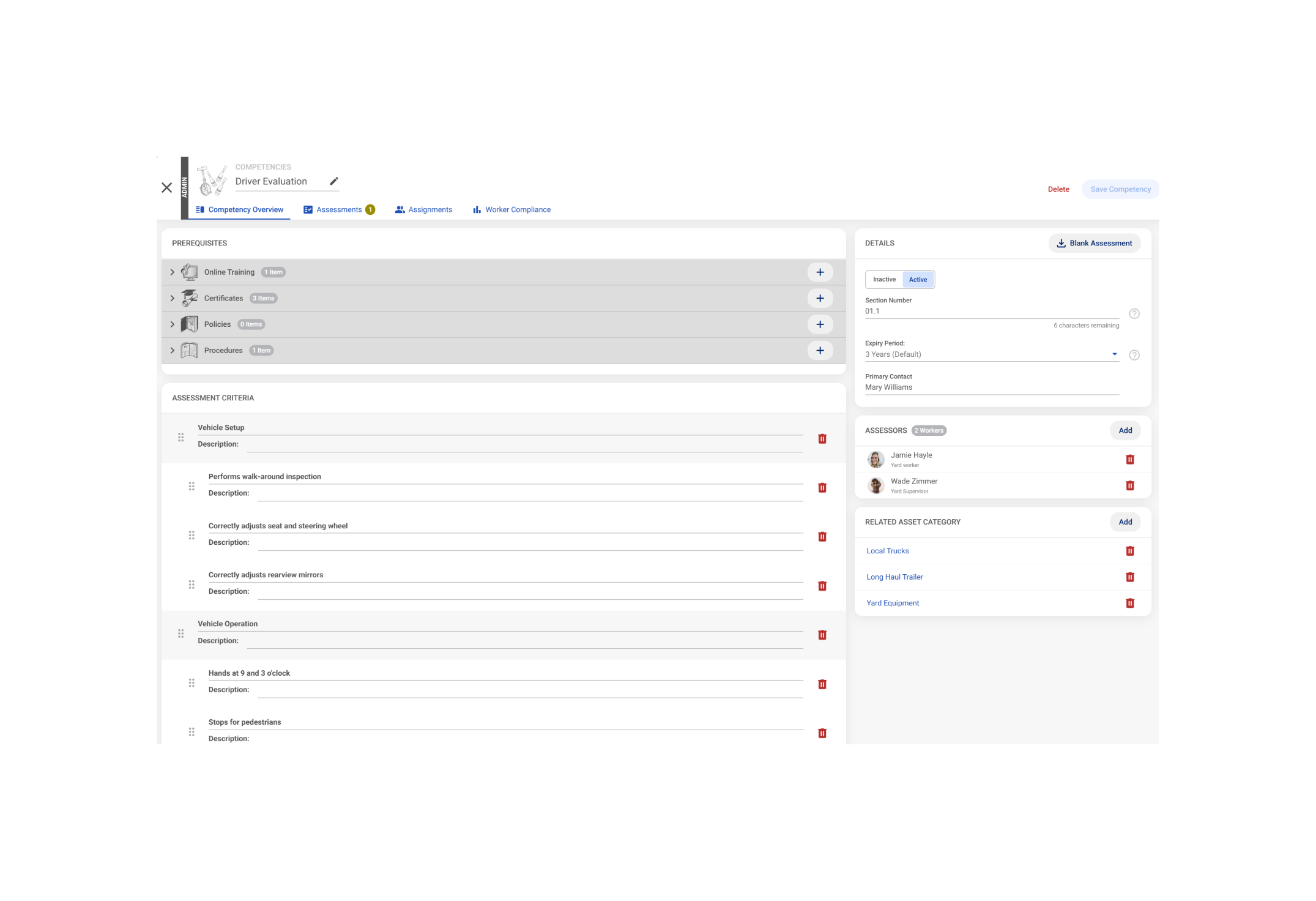 Prerequisite Screenshot